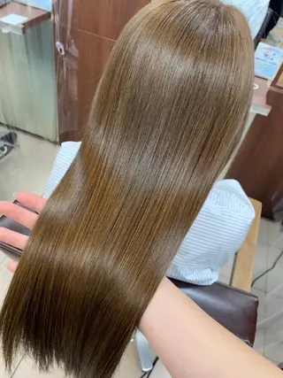 ロング アイブロウ/艶カラー ‪/yune🍒のヘアスタイル