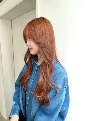 ロング カラー 暖色カラー/似合わせ カット/名古屋/辻のヘアスタイル