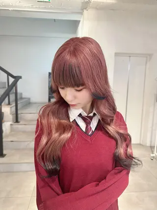 カラー ハイトーン特化 pepe🎀のヘアスタイル