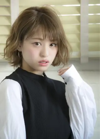 ミディアム 髪質改善縮毛矯正 リピートNo.1米倉のヘアスタイル