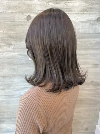 ミディアム La fith hair lov.所属・Okamura Chisatoのヘアスタイル