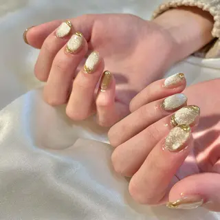 ネイル ミルフィーユ /Tomoeのネイルデザイン