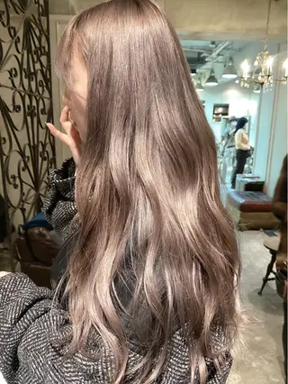 ロング 柔らかブリーチ 🤎YUKAのヘアスタイル