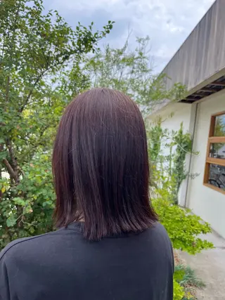 カラー 山本 穂乃花のヘアスタイル