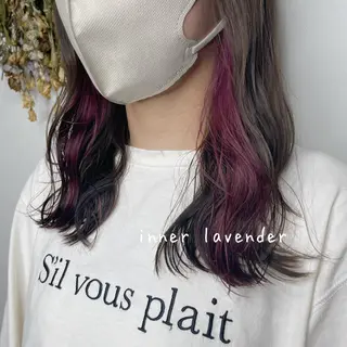 セミロング カラー Jewel Box所属・髪質改善ストレート 特化⭐️杉本奈稀沙のヘアスタイル