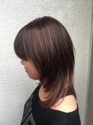 カラー ラブーケ中川中島店 クラタチカコのヘアスタイル