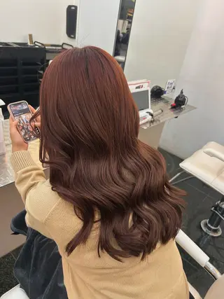 ロング ✨🦄韓国風レイヤー 🦄✨林あかりのヘアスタイル