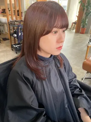 カラー 木村 奈々美のヘアスタイル