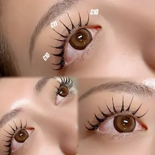 マツエク・マツパ Espace eyelash所属・ESPACE Kurumiのマツエク・マツパデザイン