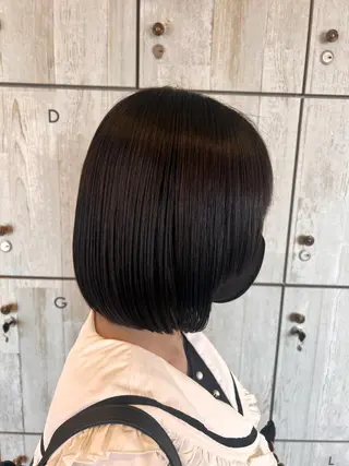 カラー れいな🌼 ボブ･艶カラー🌼のヘアスタイル