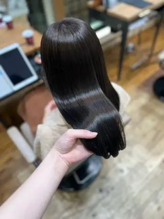 セミロング カラー AFLOAT RUVUA Smart Salon所属・韓国ヘア🎀/艶髪✨ /めぐみ/新宿のヘアスタイル