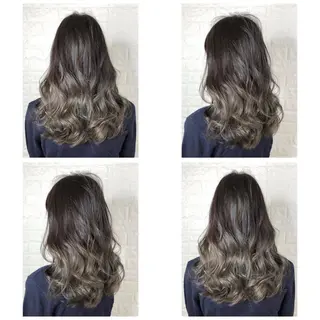 ミディアム カラー KIZU 髪質改善 オカルト怪談のヘアスタイル