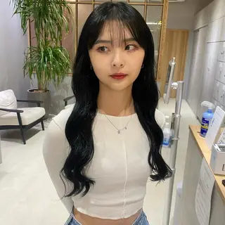 ロング カラー yukari🌷名駅 *大人かわいい艶髪のヘアスタイル