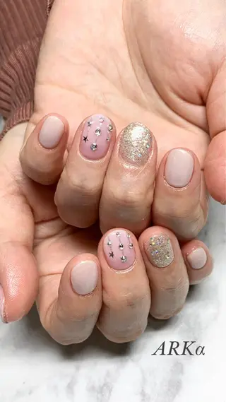 ショート ネイル Nailsalon ARKαのネイルデザイン