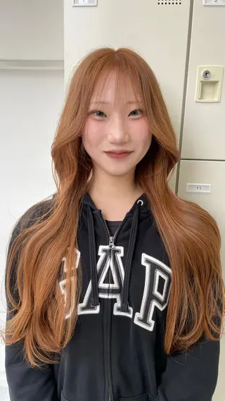 カラー mayu/ブリーチ/ layer/似合わせのヘアスタイル