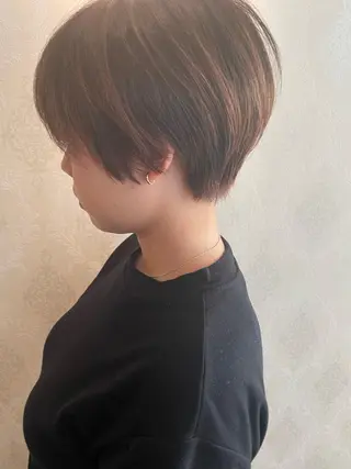 ショート カラー 鶴岡で縮毛矯正なら お任せ！ハヤシナオミのヘアスタイル