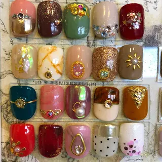 メンズ キッズ ネイル マツエク・マツパ a:Qネイル /久米川のネイルデザイン