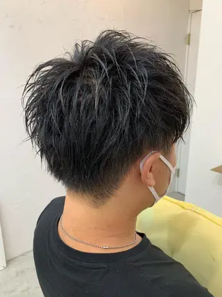 ショート メンズ ROMMY.×Homme所属・ミニモ限定‼️ メンズカット✂️のヘアスタイル