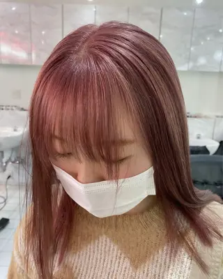 セミロング ୨୧柔らかいカラー nozomi ୨୧のヘアスタイル