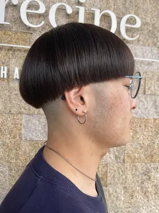 ショート 川田 仁のヘアスタイル