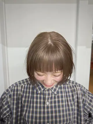 カラー hase ／tsunaguのヘアスタイル