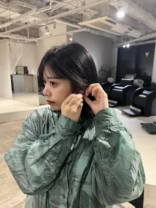 ミディアム 店長/レイヤーカット /大東悠生のヘアスタイル