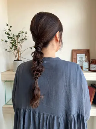 ヘアアレンジ ダブルカラー🌷✨ 守屋紗希のヘアスタイル