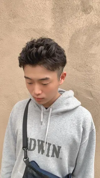 メンズ 西新/siohair 似合わせ/石尾刻矢のヘアスタイル