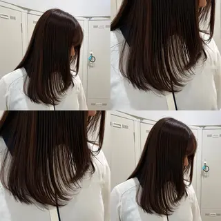 セミロング 🎀推し活カラー/ ピンクカラー/のののヘアスタイル