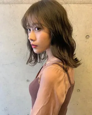 セミロング ♡ma ki♡のヘアスタイル
