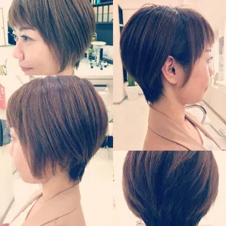 ショート いけだ ゆうのヘアスタイル
