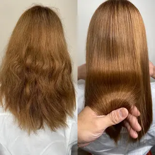 ロング カラー 店長 奈須 雄紀のヘアスタイル