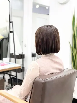 ショート ハイライト&曲がる 縮毛矯正特化 玉置のヘアスタイル