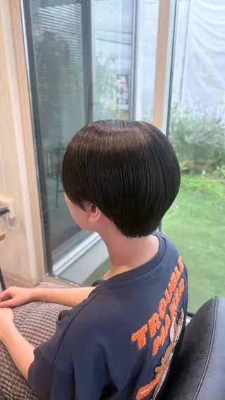 ショート STRAAL所属・カラーモデル🩷 ゆうかのヘアスタイル