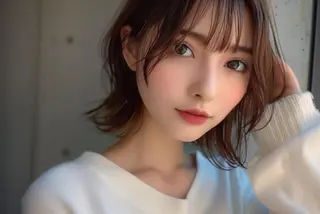 ミディアム 午後だけ特別割🥇 艶髪✨似合わせ特化✨のヘアスタイル