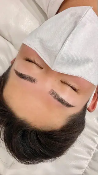 メンズ マツエク・マツパ アイブロウ BEMOA eyelash&eyebrow所属・BEMOA 新木 毬のマツエク・マツパデザイン
