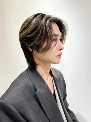 ショート カラコレ難波所属・カラコレ難波 sakamotoのヘアスタイル