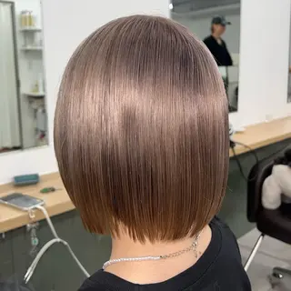 ミディアム カラー ハイトーン/透明感 カラー🌿KANTAのヘアスタイル