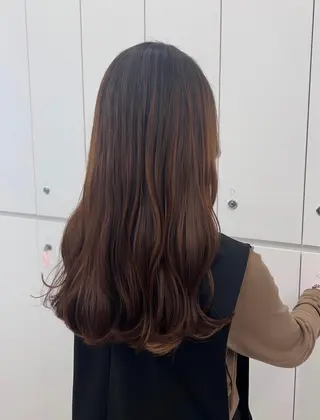 ロング ✨ブリーチ/顔周り レイヤー¦YUKA✨のヘアスタイル