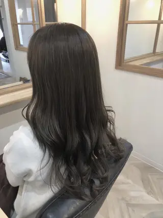 ロング カラー PACE所属・ayumi ／透明感カラーのヘアスタイル