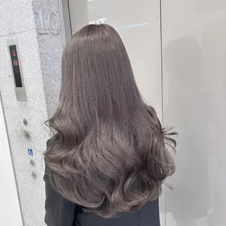 カラー 冬の透明感暗髪❄️ トレンドヘア❄️のヘアスタイル