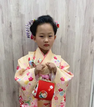 キッズ 竹村 恵功代のヘアスタイル