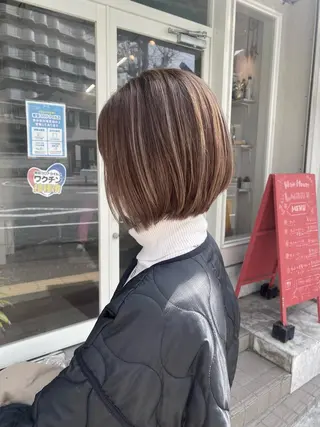 ショート 西元 亜由美のヘアスタイル