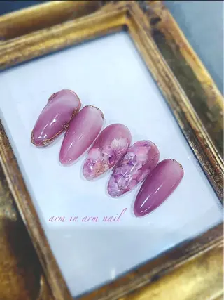 ネイル arm in arm ︎✿Yamamotoのマツエク・マツパデザイン