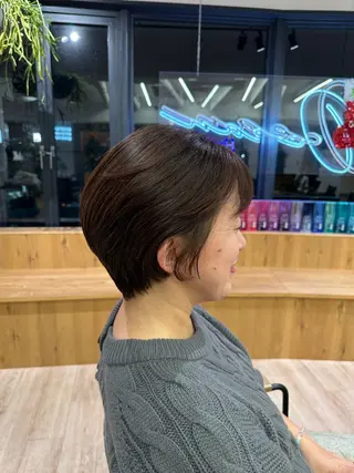 ショート 川上 彩夏のヘアスタイル