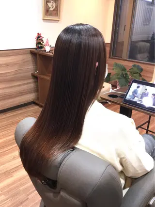 ロング Annon プライベートサロンのヘアスタイル