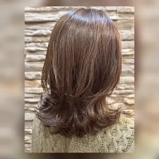 ミディアム 髪質改善美容室Qin hair所属・【女性限定】 👑hanaのヘアスタイル