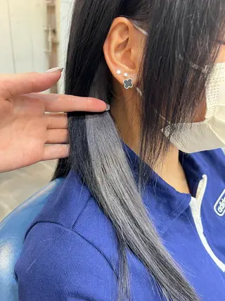 セミロング カラー uros.所属・メンズパーマ/ エクステ🌞セナのヘアスタイル