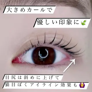 マツエク・マツパ IVY-NUE HITOMIのマツエク・マツパデザイン