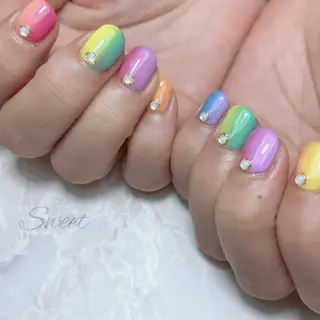 ネイル sweet 仲野陽子のネイルデザイン